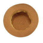 Chapeau Canotier en Paille Femme