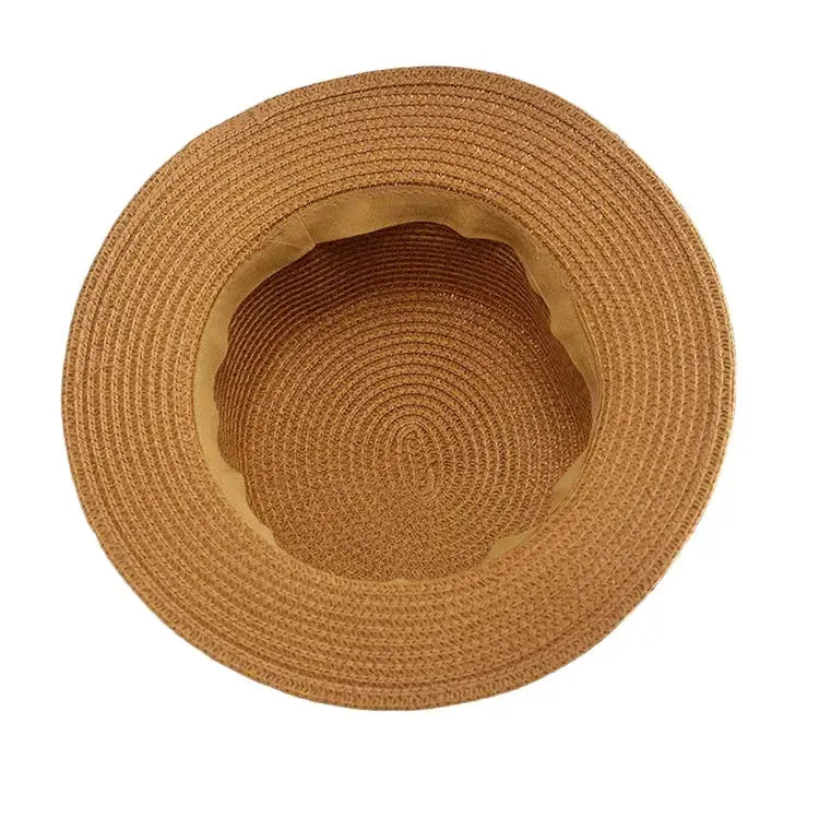 Chapeau Canotier en Paille Femme