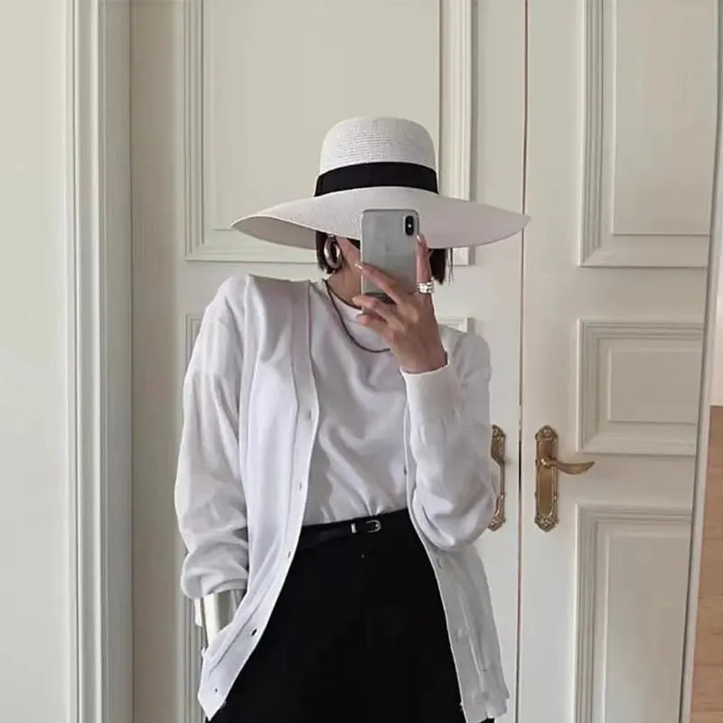 Chapeau Capeline en Paille