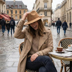 Chapeau Fedora Bord Large