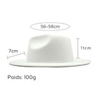 Chapeau Fedora Épuré