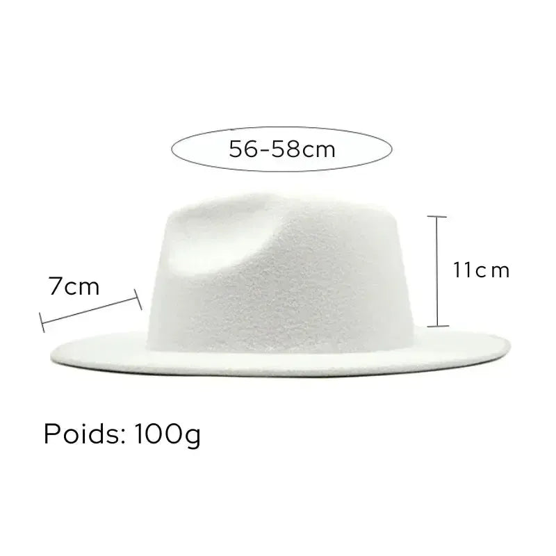 Chapeau Fedora Épuré