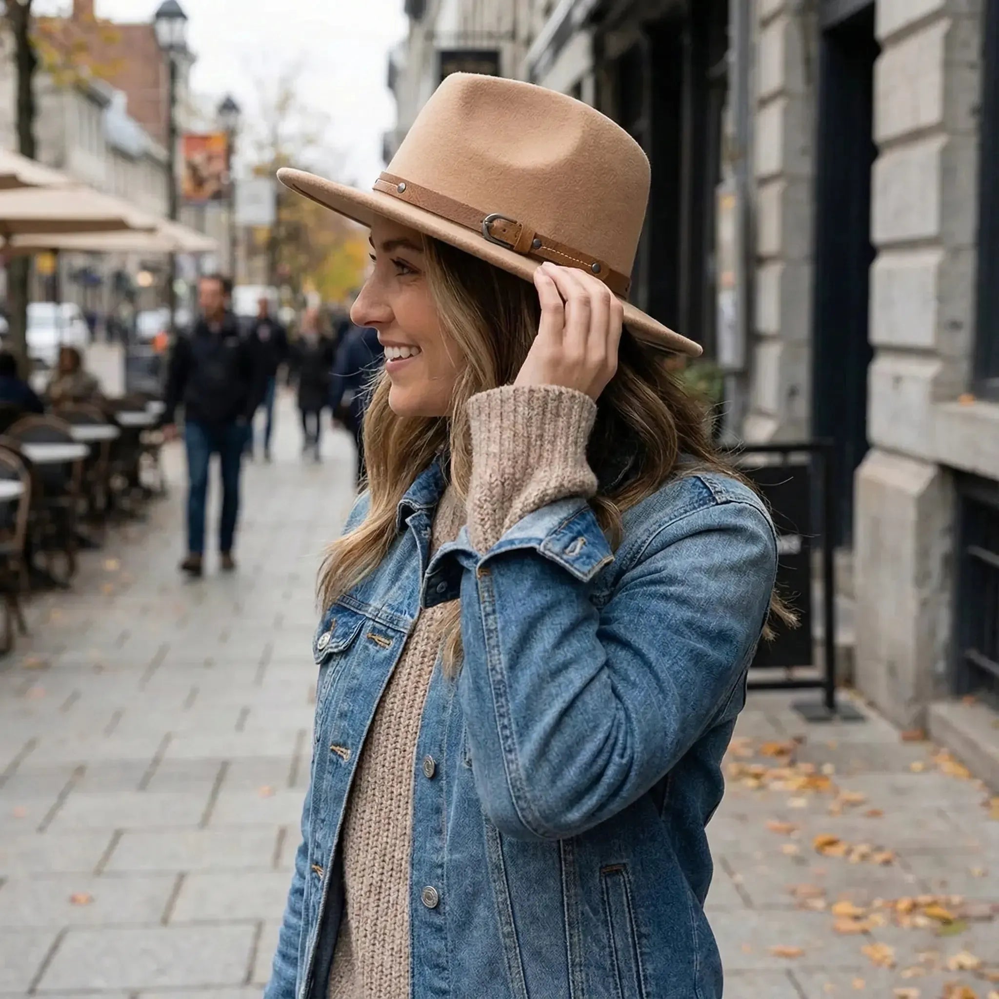 Chapeau Fedora Feutre