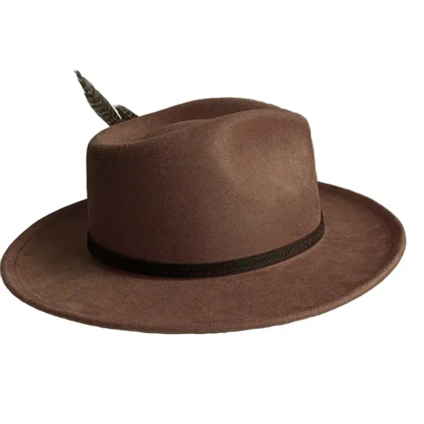 Chapeau Fedora Plume