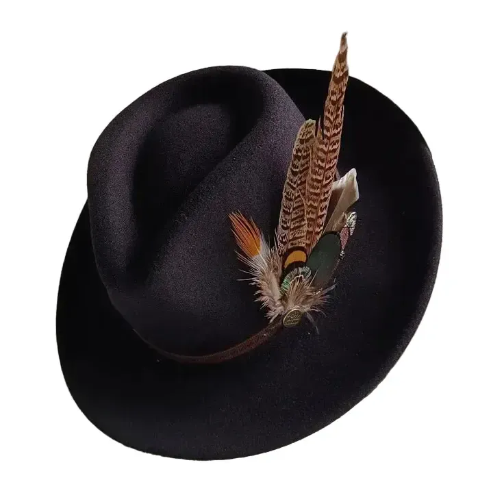 Chapeau Fedora Plume