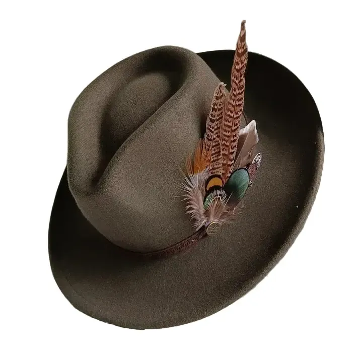 Chapeau Fedora Plume