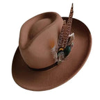 Chapeau Fedora Plume