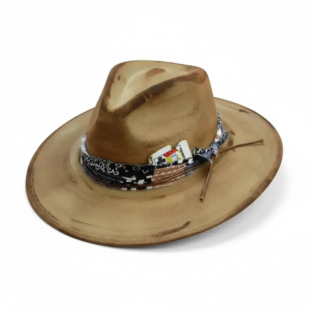 Chapeau Fedora avec Bandana