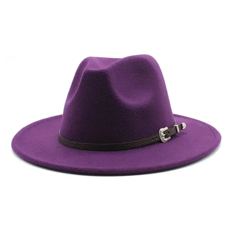 Chapeau Fedora avec Boucle Western