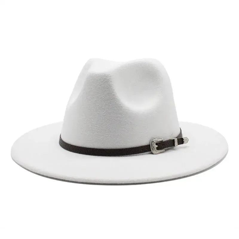 Chapeau Fedora avec Boucle Western