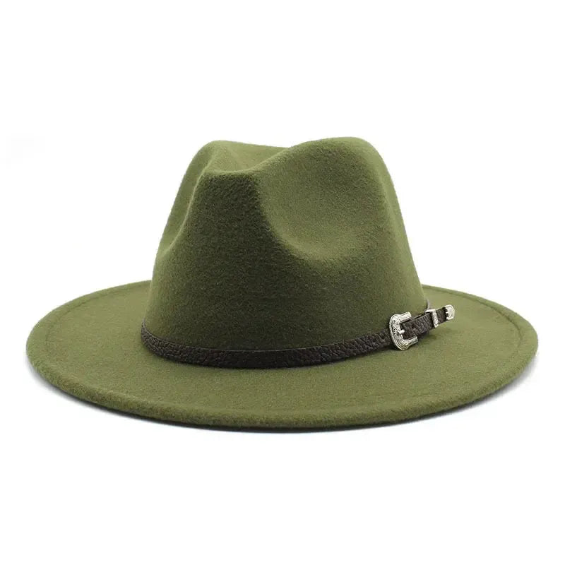 Chapeau Fedora avec Boucle Western