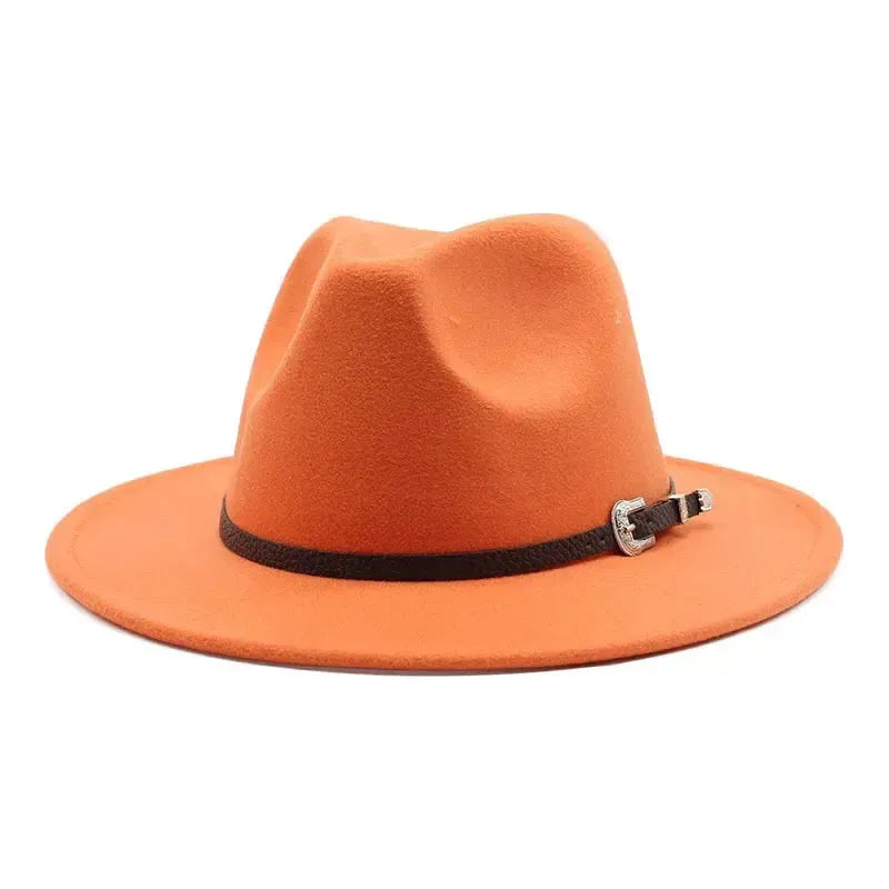 Chapeau Fedora avec Boucle Western
