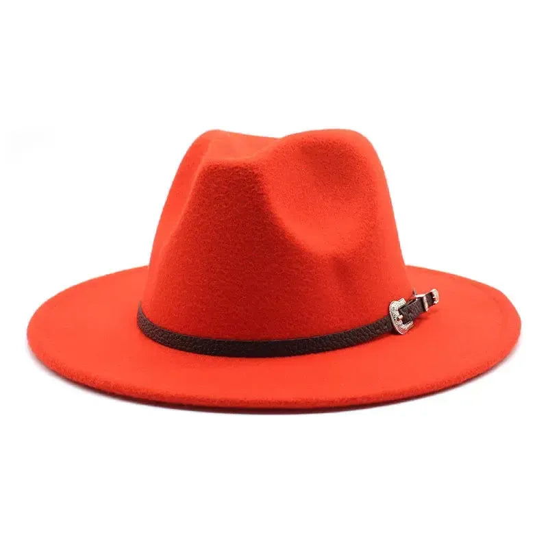 Chapeau Fedora avec Boucle Western