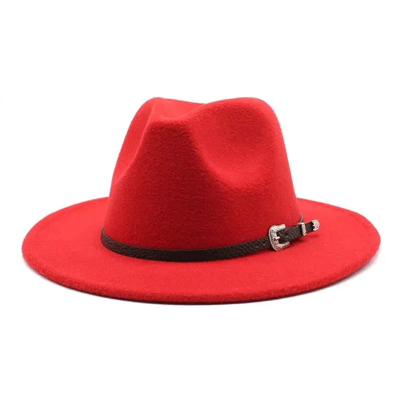 Chapeau Fedora avec Boucle Western