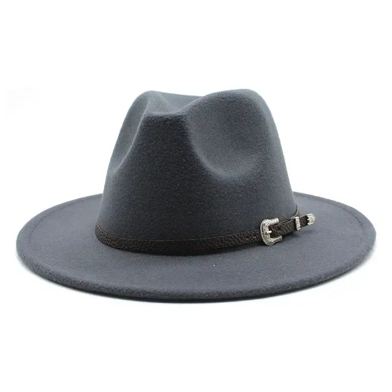 Chapeau Fedora avec Boucle Western