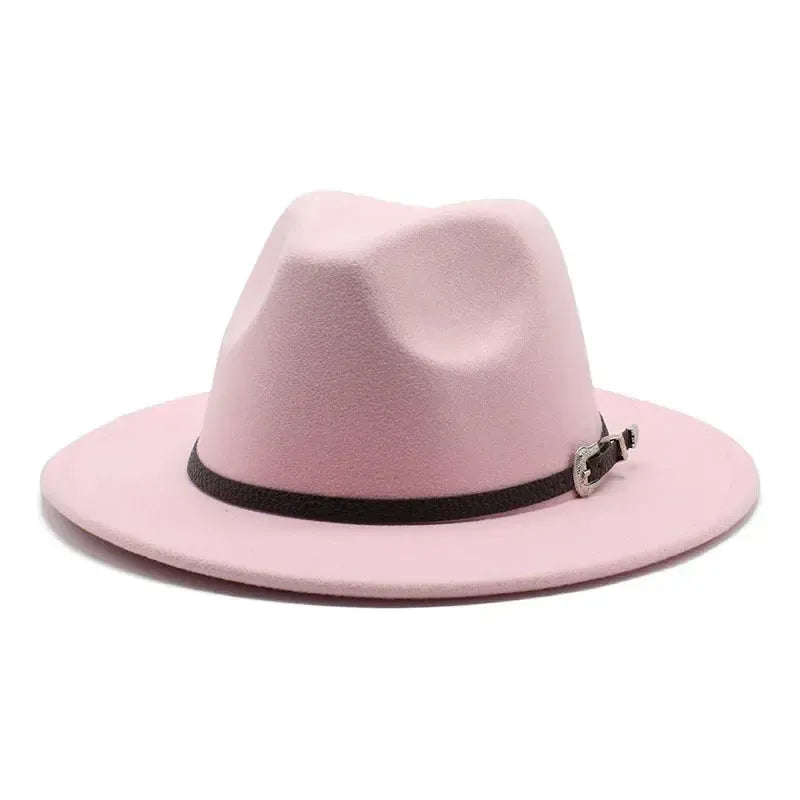 Chapeau Fedora avec Boucle Western