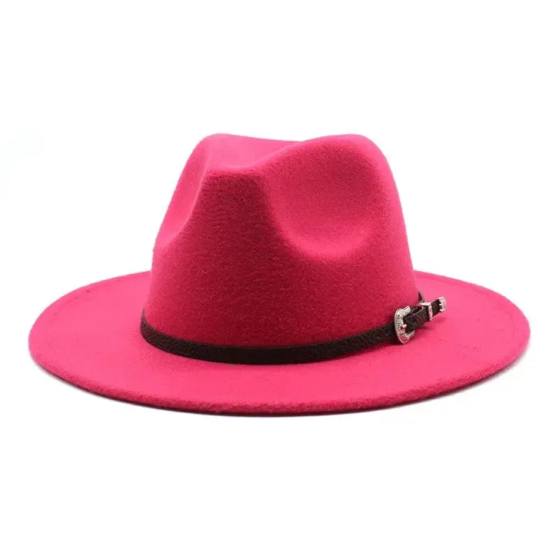 Chapeau Fedora avec Boucle Western