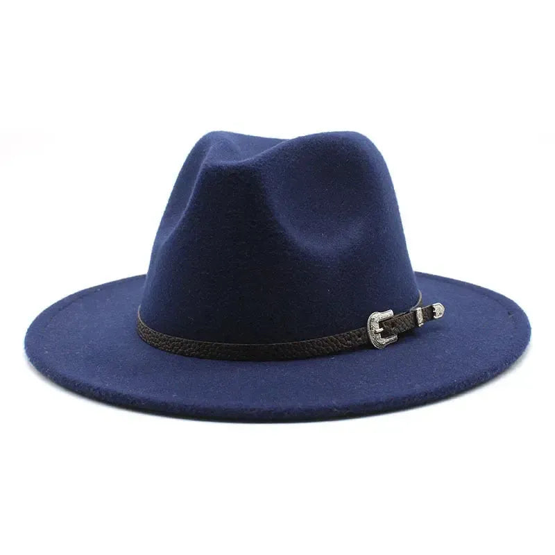Chapeau Fedora avec Boucle Western