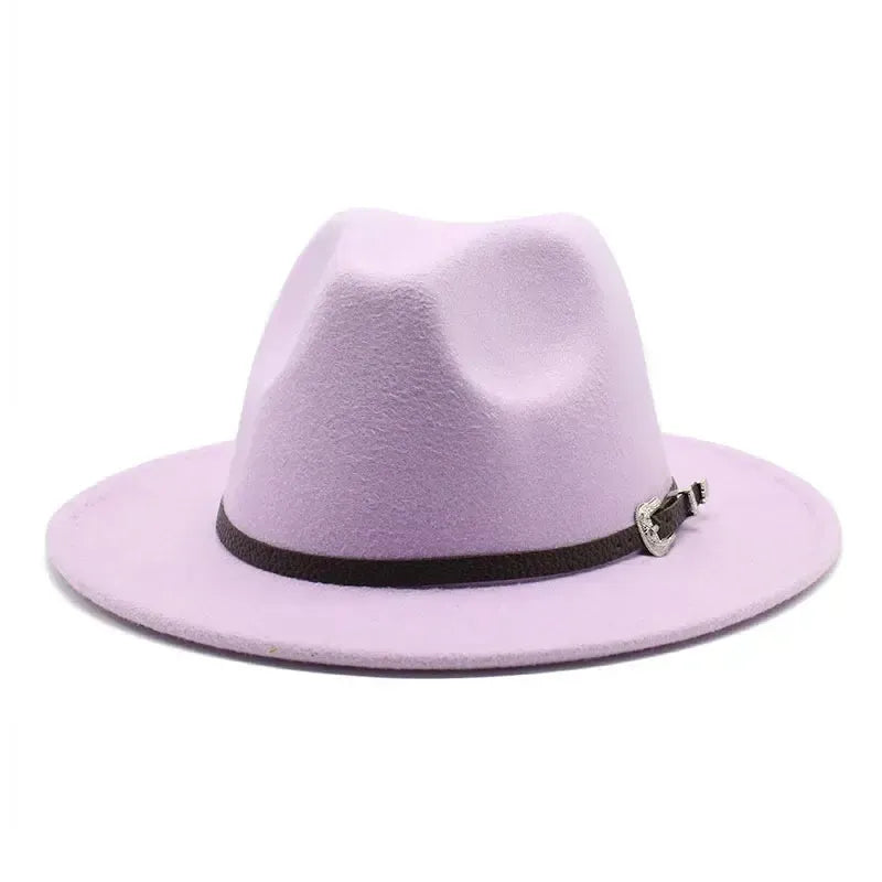 Chapeau Fedora avec Boucle Western