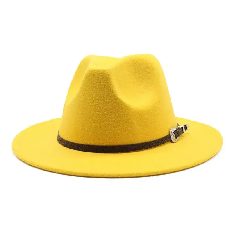 Chapeau Fedora avec Boucle Western