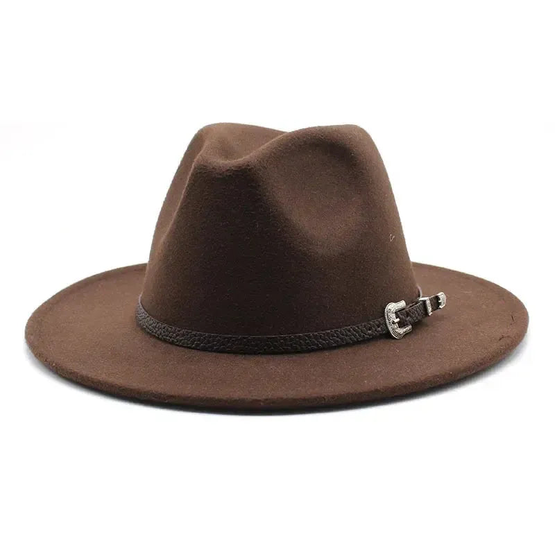 Chapeau Fedora avec Boucle Western