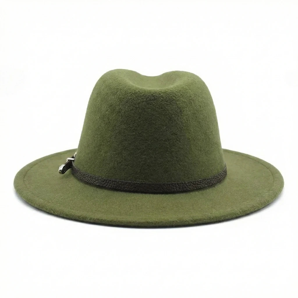 Chapeau Fedora avec Boucle Western