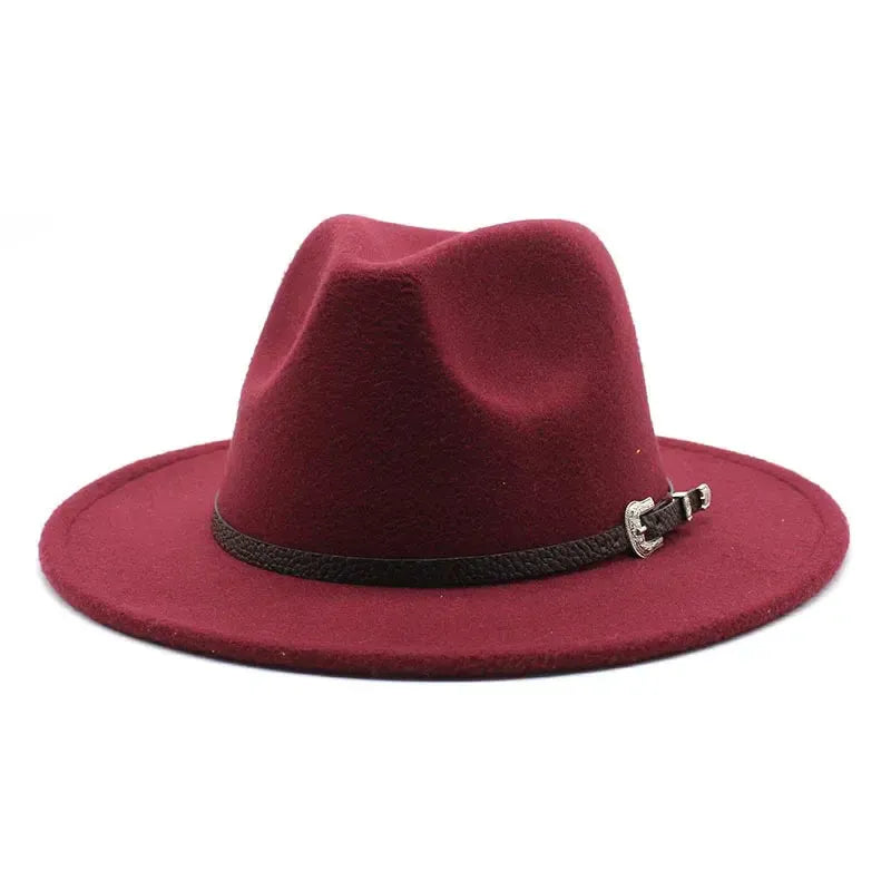 Chapeau Fedora avec Boucle Western