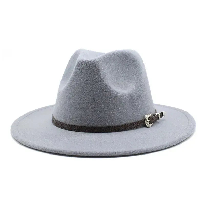 Chapeau Fedora avec Boucle Western