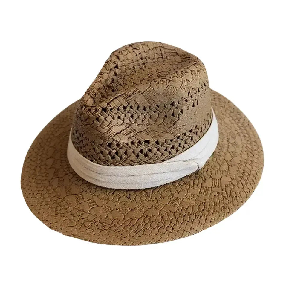 Chapeau Panama à Motifs