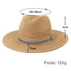 Chapeau Panama à Ruban