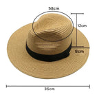 Chapeau Panama avec Bandeau