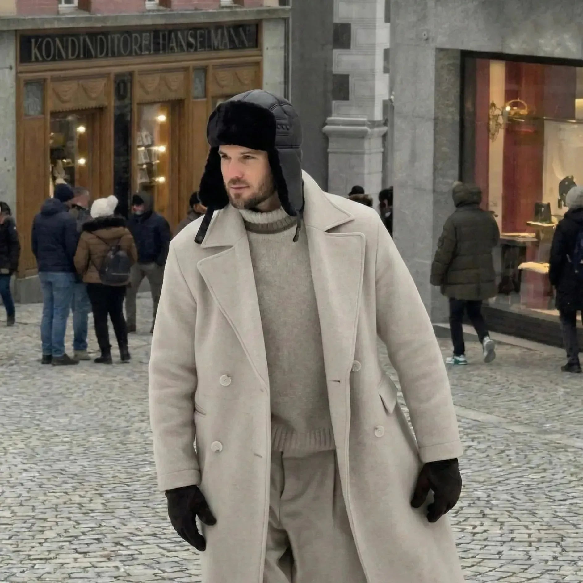 Chapeau Russe Aviateur