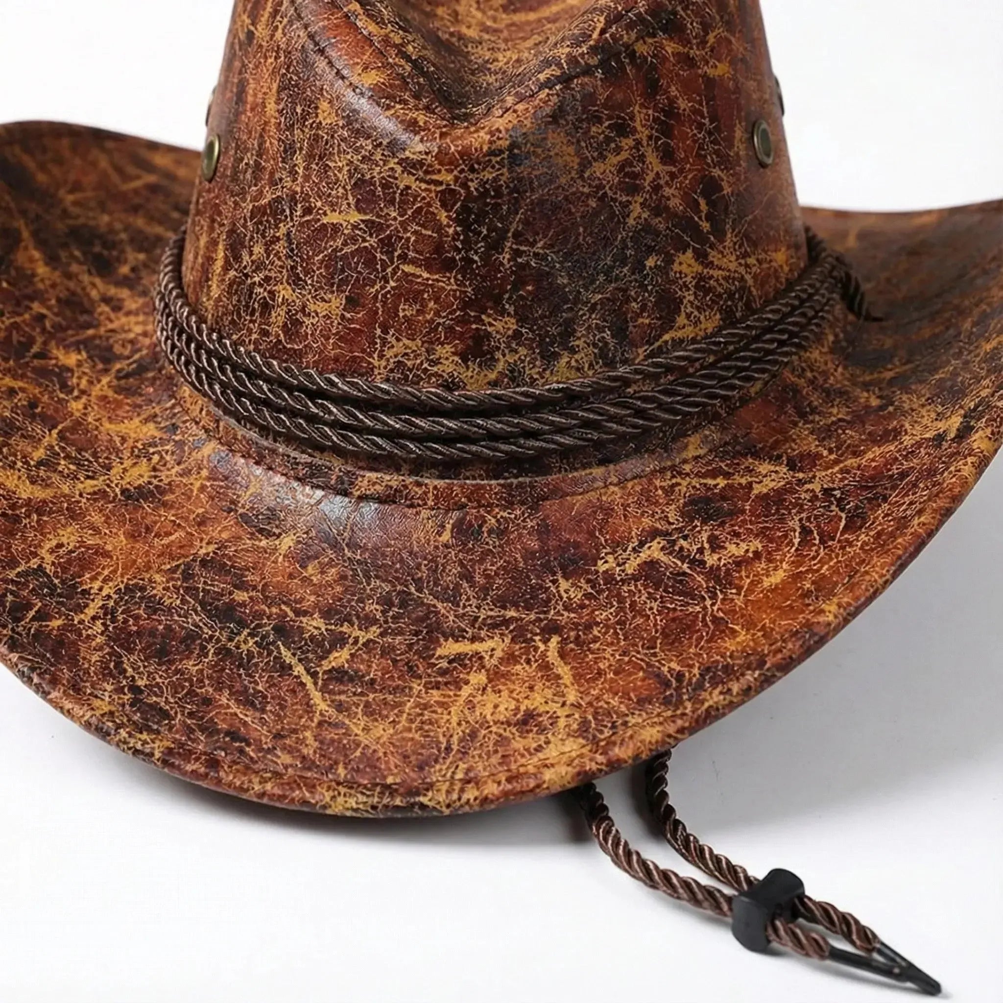 Chapeau de Cowboy Cuir