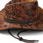 Chapeau de Cowboy Cuir