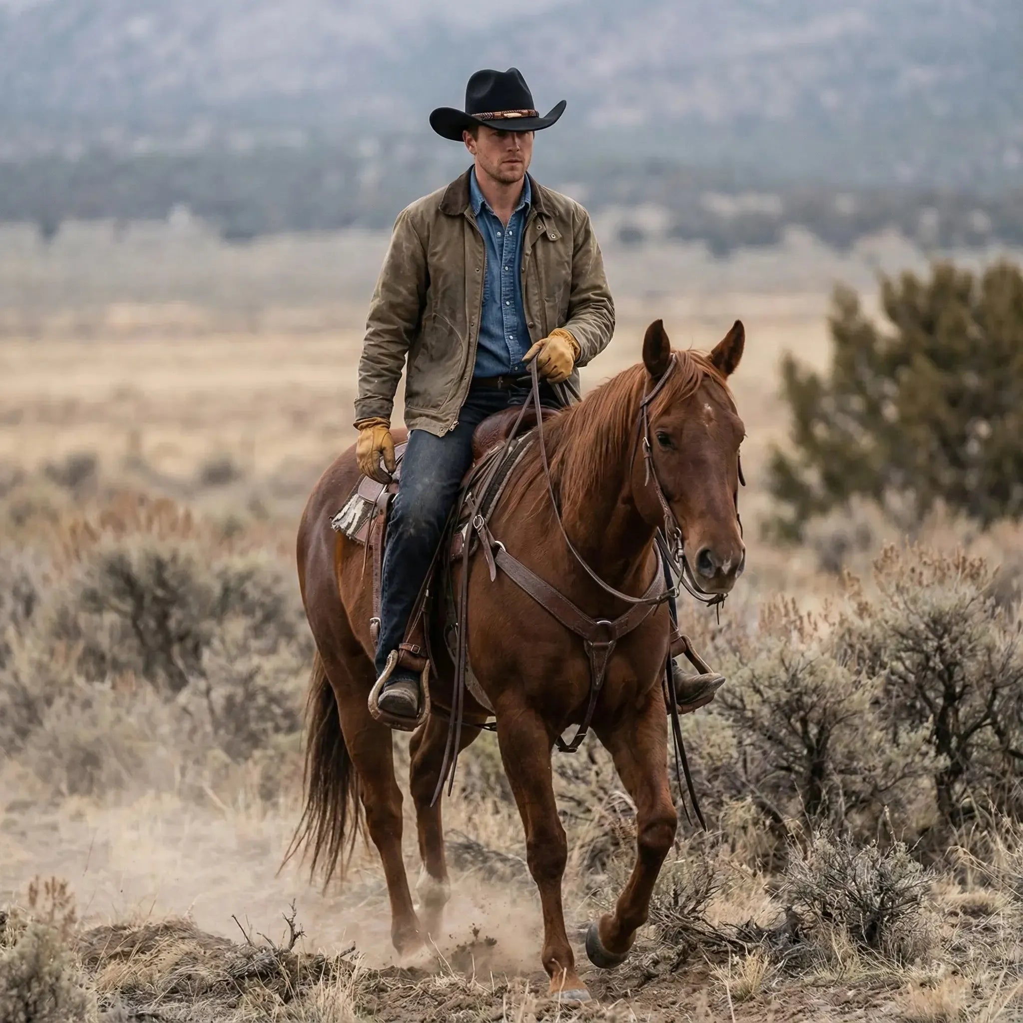 Chapeau de Cowboy Équitation