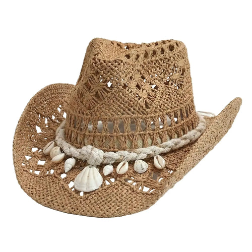 Chapeau de Cowboy Femme à Tresse