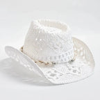 Chapeau de Cowboy Femme à Tresse
