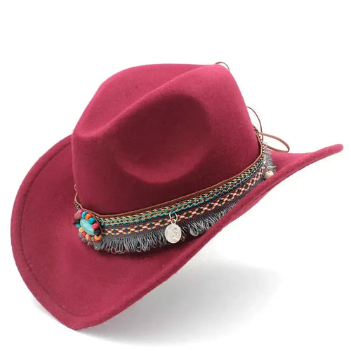 Chapeau de Cowboy Hippie
