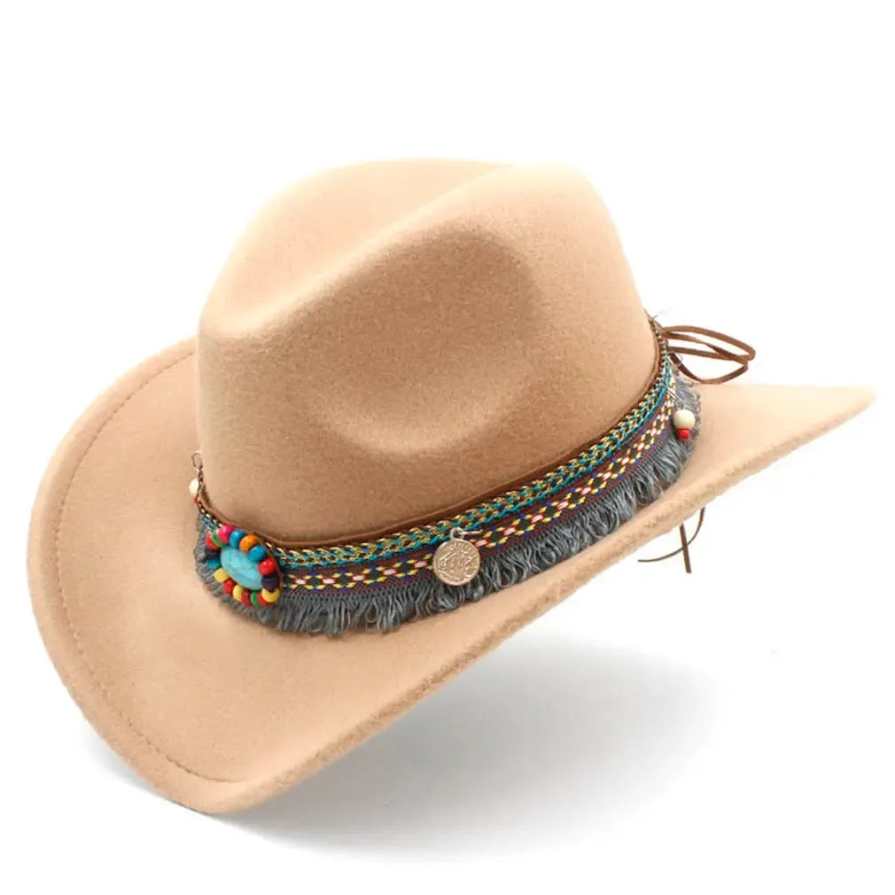 Chapeau de Cowboy Hippie