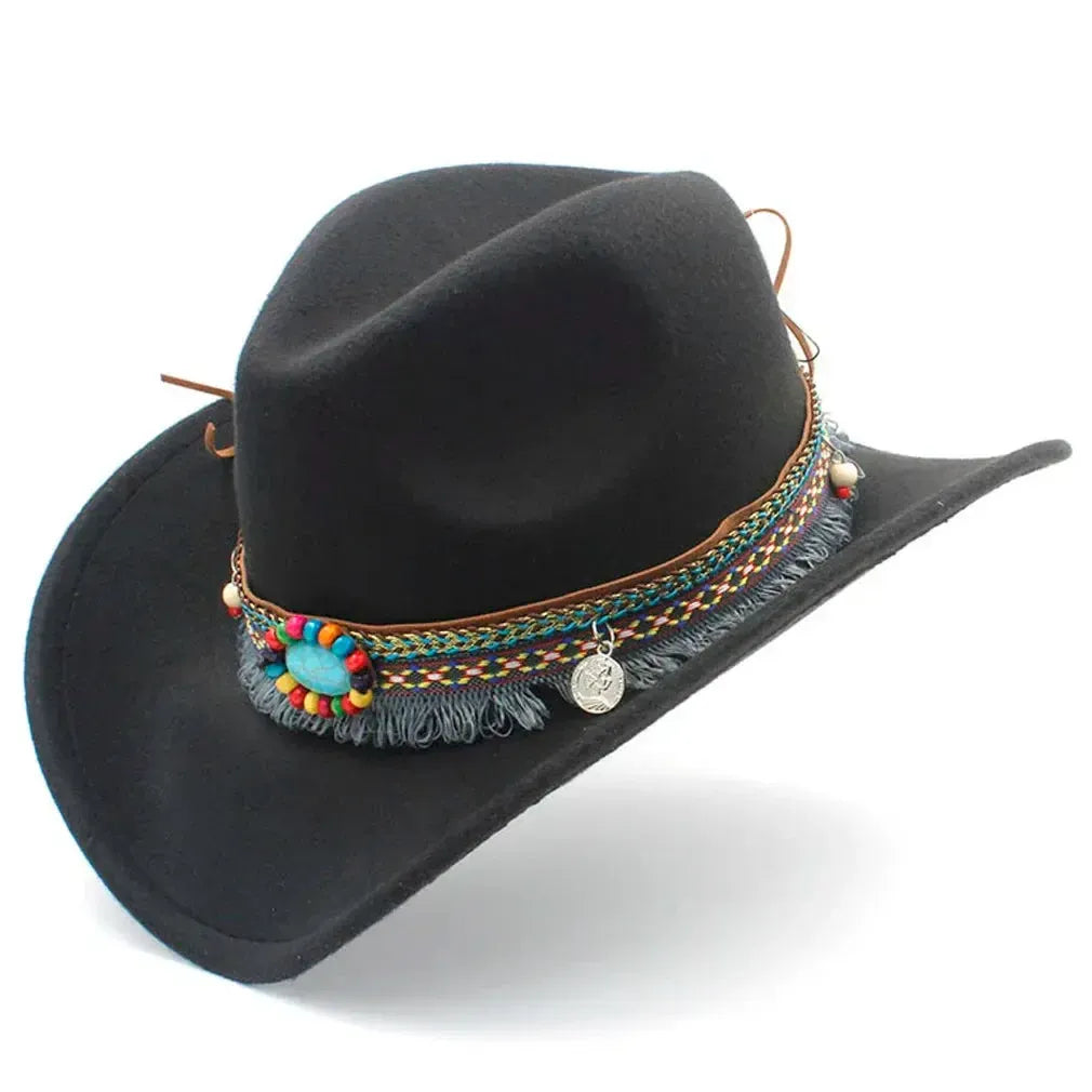 Chapeau de Cowboy Hippie