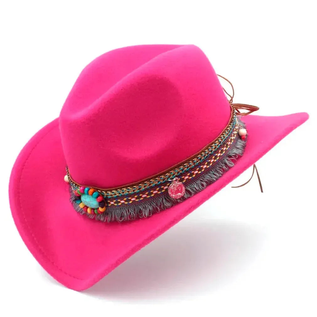 Chapeau de Cowboy Hippie