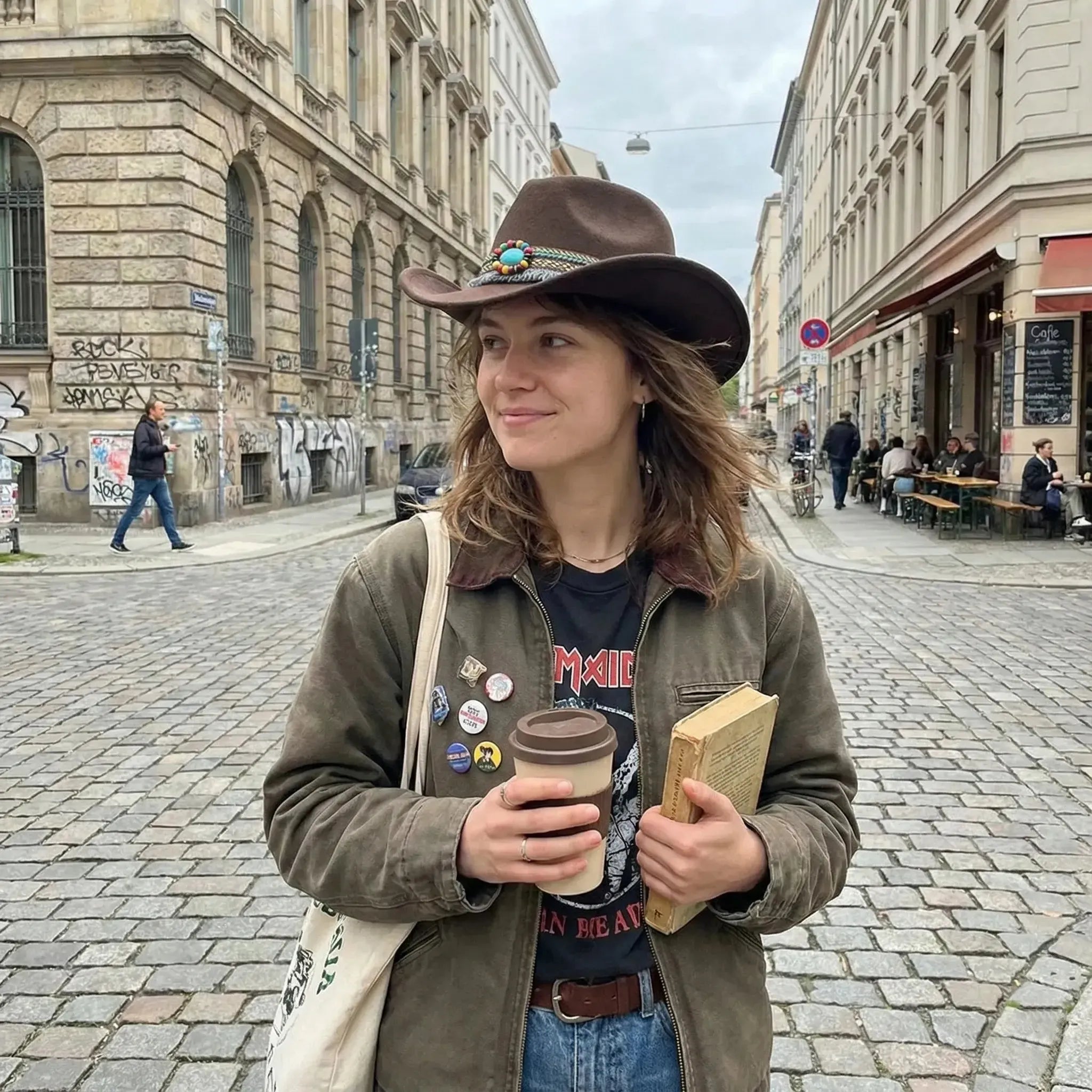 Chapeau de Cowboy Hippie