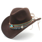 Chapeau de Cowboy Hippie
