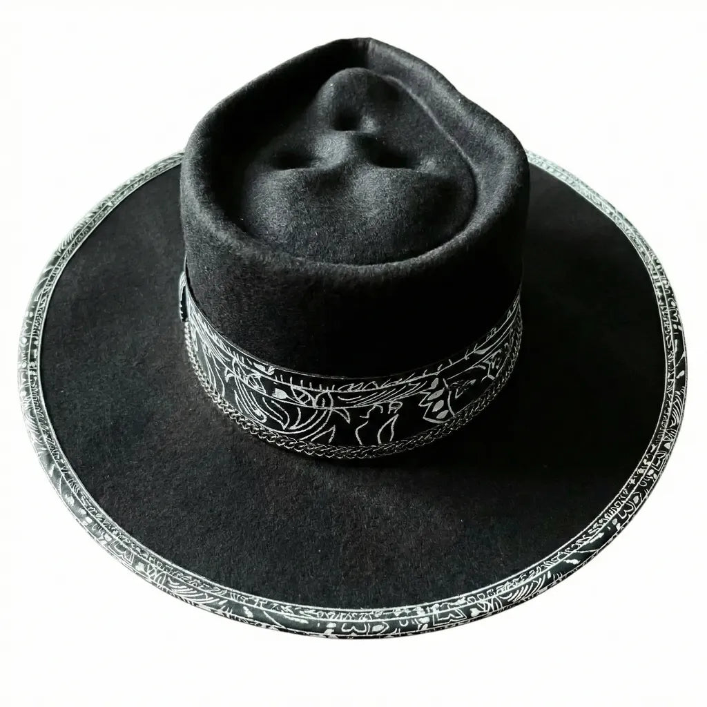 Chapeau de Cowboy Tete de Mort