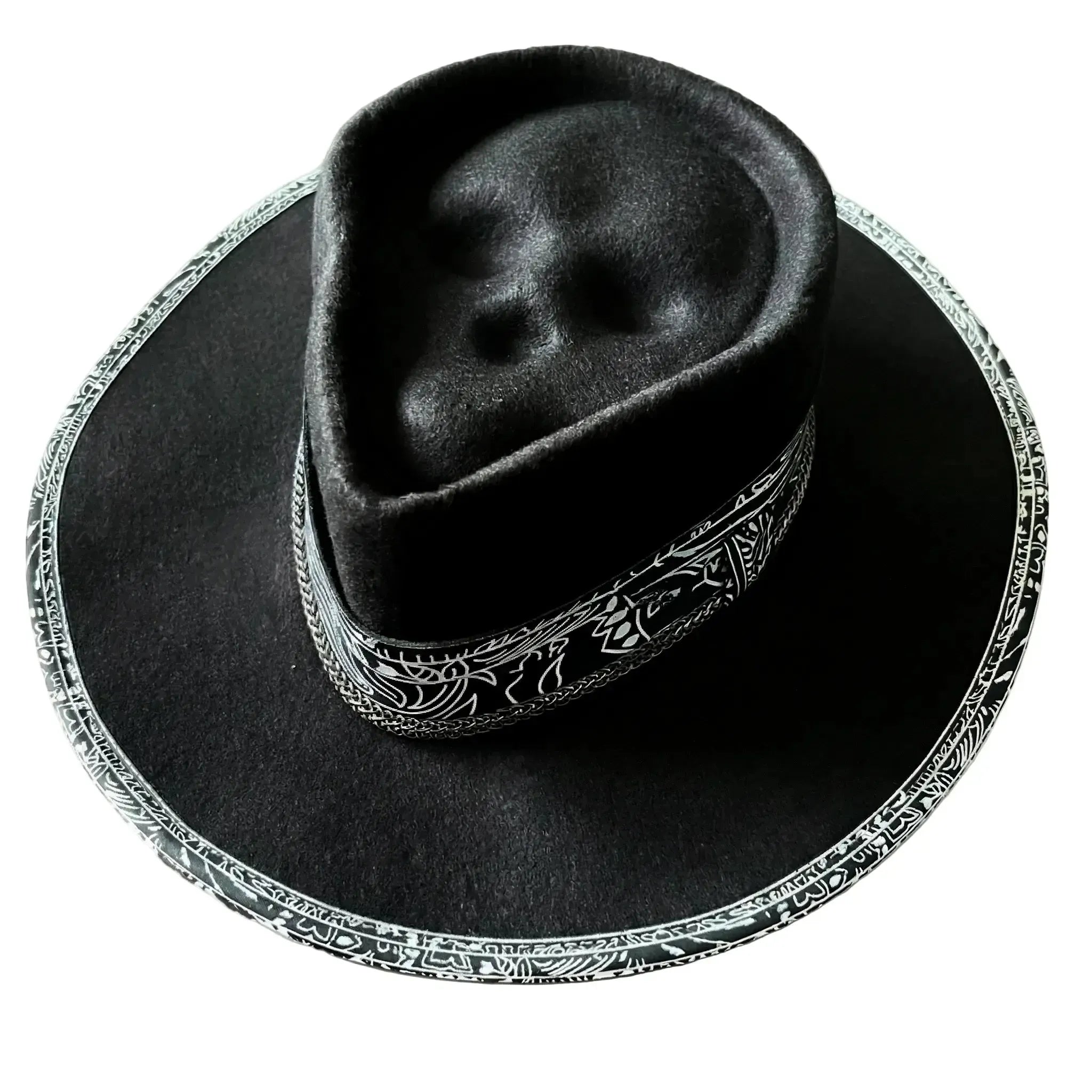 Chapeau de Cowboy Tête de Mort