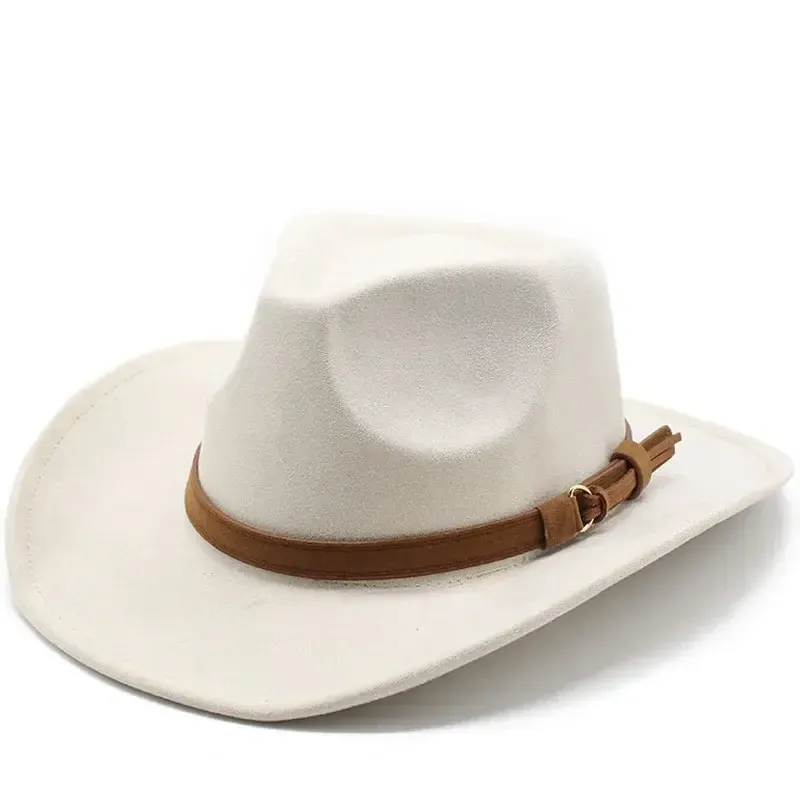 Chapeau de Cowboy en Suédine