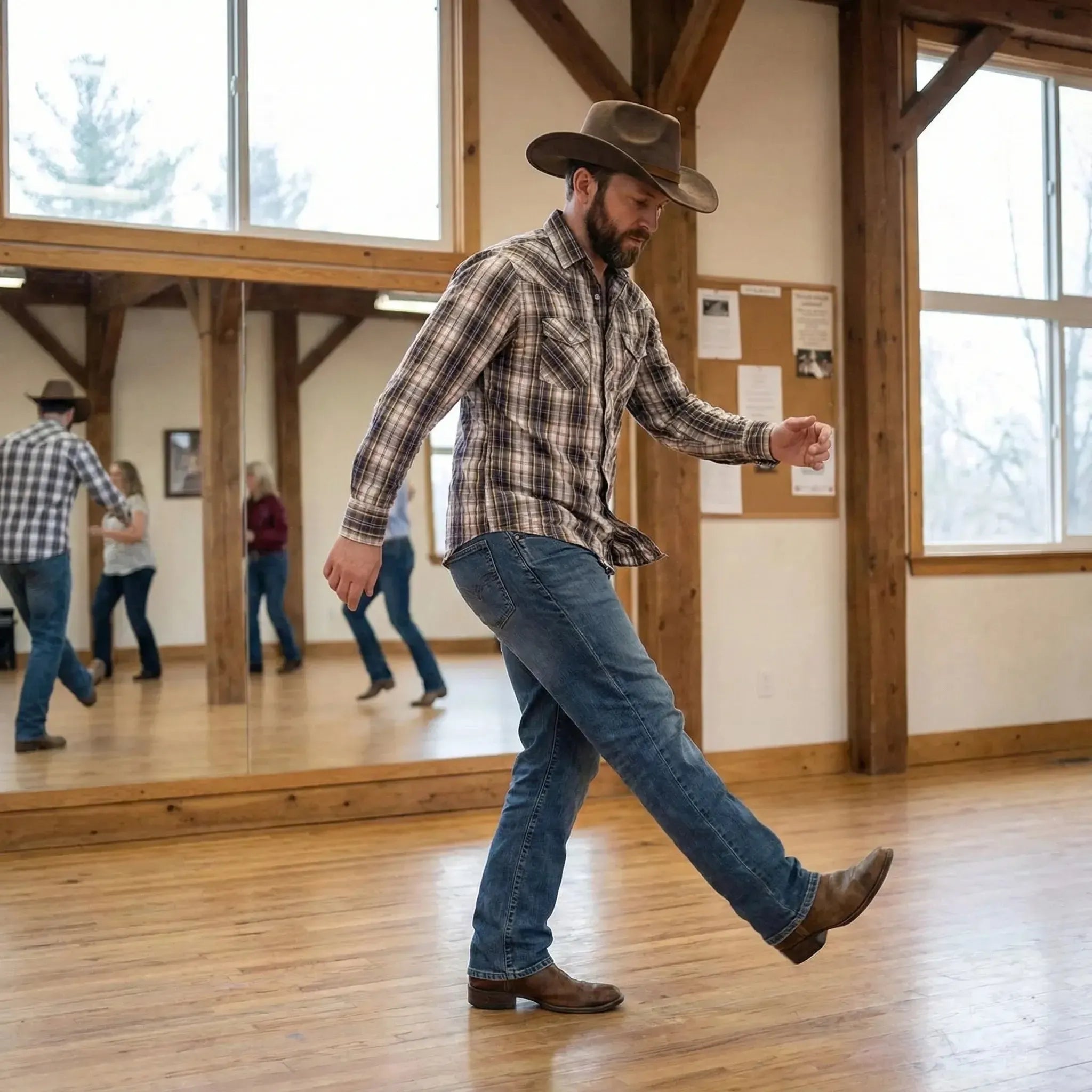 Chapeau de Cowboy en Suédine
