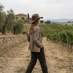 Chapeau de Cowboy en Suédine