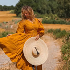 Chapeau de Paille Bord Large
