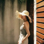 Chapeau de Paille Tressée